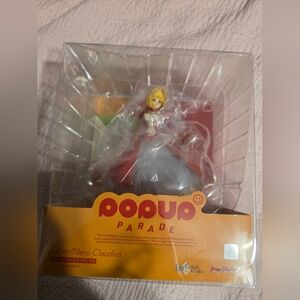 Pop Up Parade Figure Box with Red and Orange Design